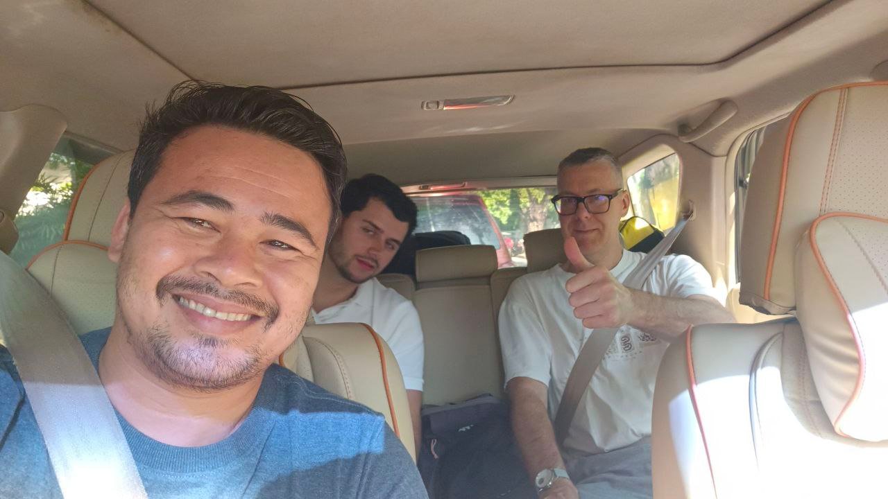 With an English-speaking driver, safe journey, flexible stops,